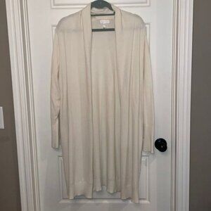 Leith Cream Cardigan Sweater